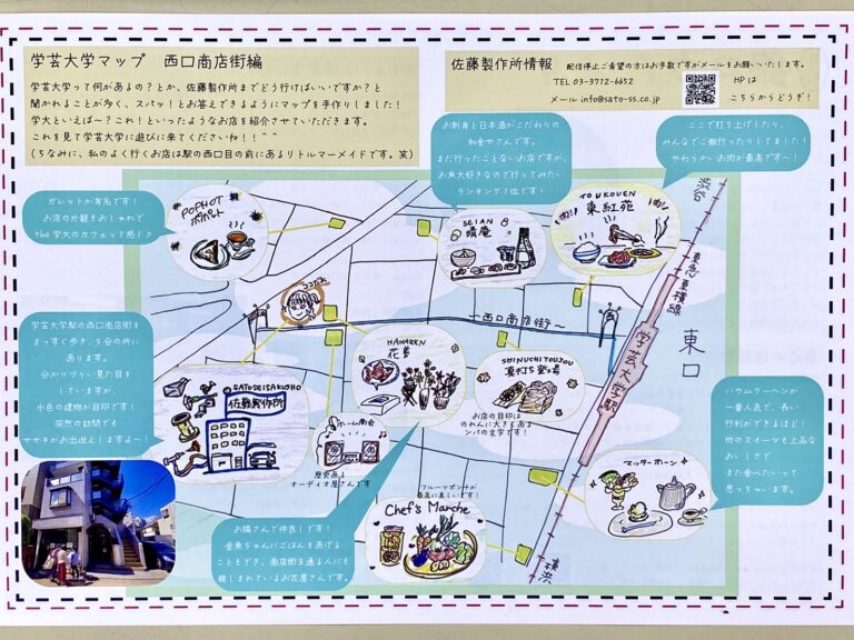 学芸大学マップ